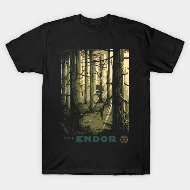 Visit Endor T-Shirt by mathiole